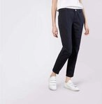 MAC Chinohose CHINO turn up mit dezentem Glanz, elegant und sportiv zugleich