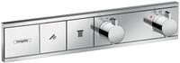 hansgrohe Unterputzarmatur RainSelect Thermostat f&uuml;r 2 Verbraucher Unterputz