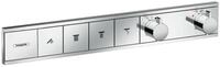 hansgrohe Unterputzarmatur RainSelect Thermostat f&uuml;r 4 Verbraucher Unterputz