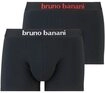 Bruno Banani Boxer Flowing (2er Pack) mit kontrastreichem Logobund
