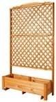 promadino Spalier Romantica, mit Pflanzkasten, BxTxH: 120x38x210 cm