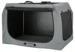 TRIXIE Hunde-Transportbox Hundebox Easy - grau - 95 &times; 63 &times; 69 cm grau 95 &times; 63 &times;
