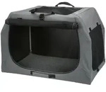 TRIXIE Hunde-Transportbox Hundebox Easy - grau - 71 &times; 49 &times; 51 cm grau 71 &times; 49 &times;