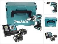 Makita Akku-Trockenbauschrauber DFS 250 RFJ Akku Trockenbauschrauber 18 V...
