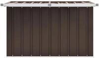 vidaXL Gartenbox, Gartenaufbewahrungsbox Braun 109 x 67 x 65 cm