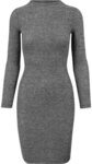URBAN CLASSICS Shirtkleid Urban Classics Damen Ladies Rib Dress (1-tlg)
