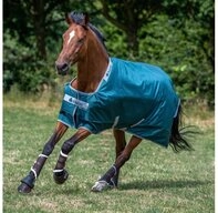 Bucas Pferde-Regendecke Bucas Atlantic Turnout 50g - Green