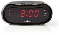 Nedis Radiowecker CLAR001BK LED-Display, AM/FM, Snooze-Funktion, Sleep Timer, 2