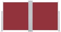 vidaXL Seitenmarkise Ausziehbare Seitenmarkise 170 x 600 cm Rot (1-St)