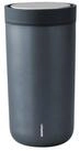 Stelton Thermobecher To Go Click Dark Blue Metallic 200 ml, Edelstahl,...