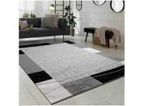 Teppich Designerteppich Bordüre, Paco Home, Läufer, Höhe: 12 mm
