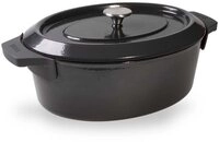 WOLL Br&auml;ter "Iron" mit Deckel 34 x 26 cm, Gusseisen (2-tlg), Induktionsgeeignet