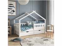 VitaliSpa Design Kinderbett mit Schubladen und Lattenrost 160x80