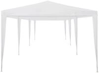 vidaXL Partyzelt, Pavillon 3x9 m PE Wei&szlig;