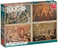 Jumbo Spiele Puzzle Unterhaltung im Wohnzimmer 1000 Teile Puzzle, 1000...