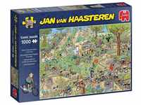 Jumbo Spiele Puzzle 19174 Jan van Haasteren Cross-Radrennen, 1000 Puzzleteile