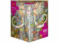 HEYE Puzzle Elephant's Life, Degano, 1000 Puzzleteile, Made in Europe