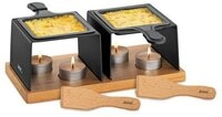 Spring Raclette K&auml;se-Raclette f&uuml;r 2 24x13x8 cm Gourmet anthrazit, Aluminium,