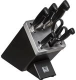 Zwilling Zubereitungsmesser Vier Sterne Messerblock 7-tlg. grau