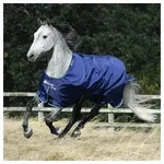 Bucas Pferde-Regendecke Bucas Smartex Turnout Rain Classic 0g - blue 155 cm