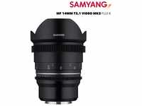 Samyang MF 14mm T3,1 VDSLR MK2 Fuji X Superweitwinkelobjektiv