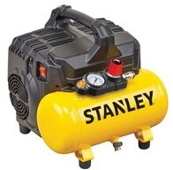 STANLEY Kompressor Stanley Kompressor &Ouml;lfrei Horizontal - Ger&auml;uschlos - 6 L / 1 hp