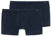 Schiesser Boxershorts Essentials (2er Pack) mit angenehm weichem Bund