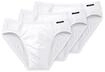 Slip SCHIESSER "Slip 3er Pack", Herren, Gr. XL, wei&szlig;, Obermaterial: 95% Baumwolle