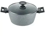Berndes Kochtopf mit Glasdeckel 20 oder 24 cm, Aluminium -Alu Induction Special