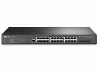 tp-link TL-SG3428X Netzwerk-Switch (JetStream 24-Port GB L2+ Managed Switch,...