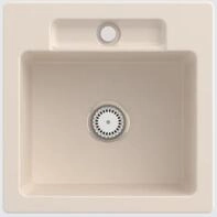 Villeroy & Boch K&uuml;chensp&uuml;le 3345 01 FU, Quadratisch, 51/22 cm, Siluet Serie,