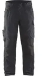 Bl&aring;kl&auml;der Arbeitshose Service Arbeitshose Mit Stretch grau|schwarz C58