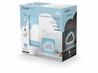 BigBen portabler Lautsprecher COLORLIGHT Cloudy Wolke LED blau AU385120