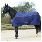 Bucas Pferde-Stalldecke Bucas Therapy Cooler - Navy/Orange 165 cm
