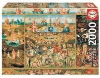 Educa Puzzle Puzzle 9218505 - The garden of delights - 2000 Teile Puzzle,...