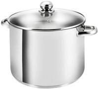 Kopf Kochtopf Grandis 30 cm, Edelstahl, &Oslash; 30 cm, H&ouml;he 22 cm, 15 Liter