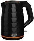 Adler Wasserkocher Adler AD 1277 Wasserkocher 1,7 L schwarz