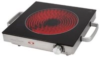 ProfiCook Elektro-Kochfeld, Robuste Aluminium-Griffe (w&auml;rmeisoliert)