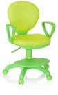 hjh OFFICE Drehstuhl Kinderdrehstuhl Kid Colour Stoff mit Armlehnen (1 St),...