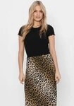 ONLY Rundhalsshirt ONLEMMA S/S SHORT TOP NOOS JRS Rundhals, modisch, regular fit,