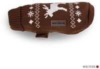 Wolters Hundepullover Strickpullover Elch, in verschiedenen Gr&ouml;&szlig;en, f&uuml;r Hunde