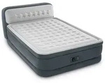 Intex Luftbett, Luftbett mit integrierter Luftpumpe 152 cm x 236 cm x 86 cm