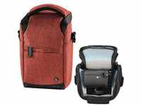 Hama Kameratasche Kamera-Tasche Rot Foto-Tasche Universal, Case Schultergurt