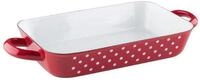 Riess Ersatzscherkopf Po&ecirc;le Riess 26/17 cm en &eacute;mail rouge &agrave; pois :...