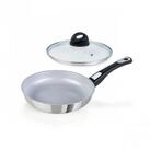 Genius Bratpfanne Cerafit Steel Pfanne 24 cm mit Antihaftbeschichtung Induktion,