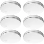 Elro Rauchmelder (6er Set Optischer Desing Rauchwarnmelder mit 10 Jahres Batterie,