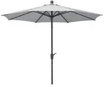 Schneider Schirme Marktschirm Schneider Sonnenschirm Harlem silbergrau &Oslash; 270 cm