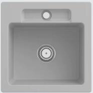 Villeroy & Boch K&uuml;chensp&uuml;le 3345 01 SM, Quadratisch, 51/22 cm, Siluet Serie,