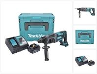 Makita Akku-Bohrhammer DHR 241 RG1J Akku Bohrhammer 18 V 2,0 J SDS plus + 1x...