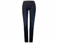 STREET ONE Slim-fit-Jeans - Casual Fit - Basic Jeans - Dunkle Jeans